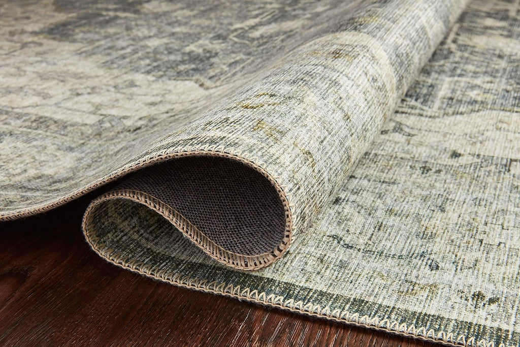 2'x5' Charcoal/Dove Accent Rug