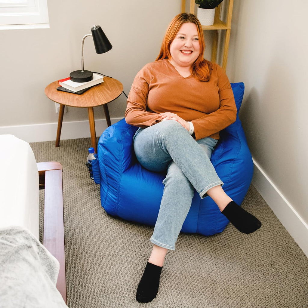 Big Joe 3ft Bean Bag Chair with Drink Holder