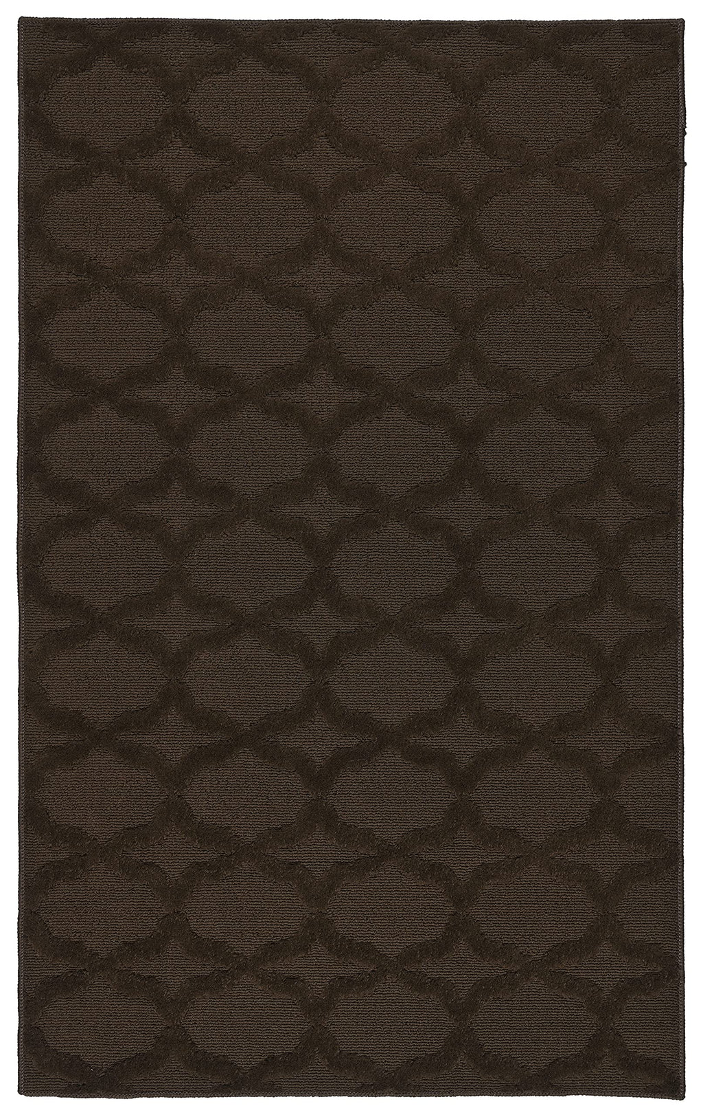 3' x 5' Brown Mocha Area Rug