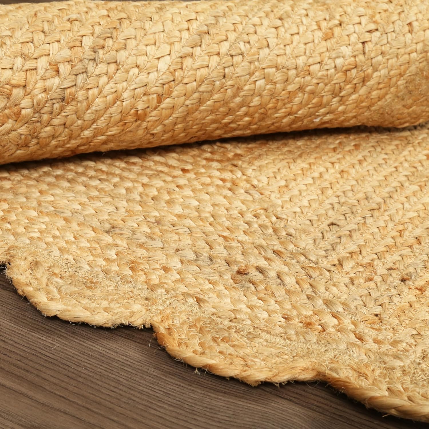 2x3' Hand Woven Jute Area Rug