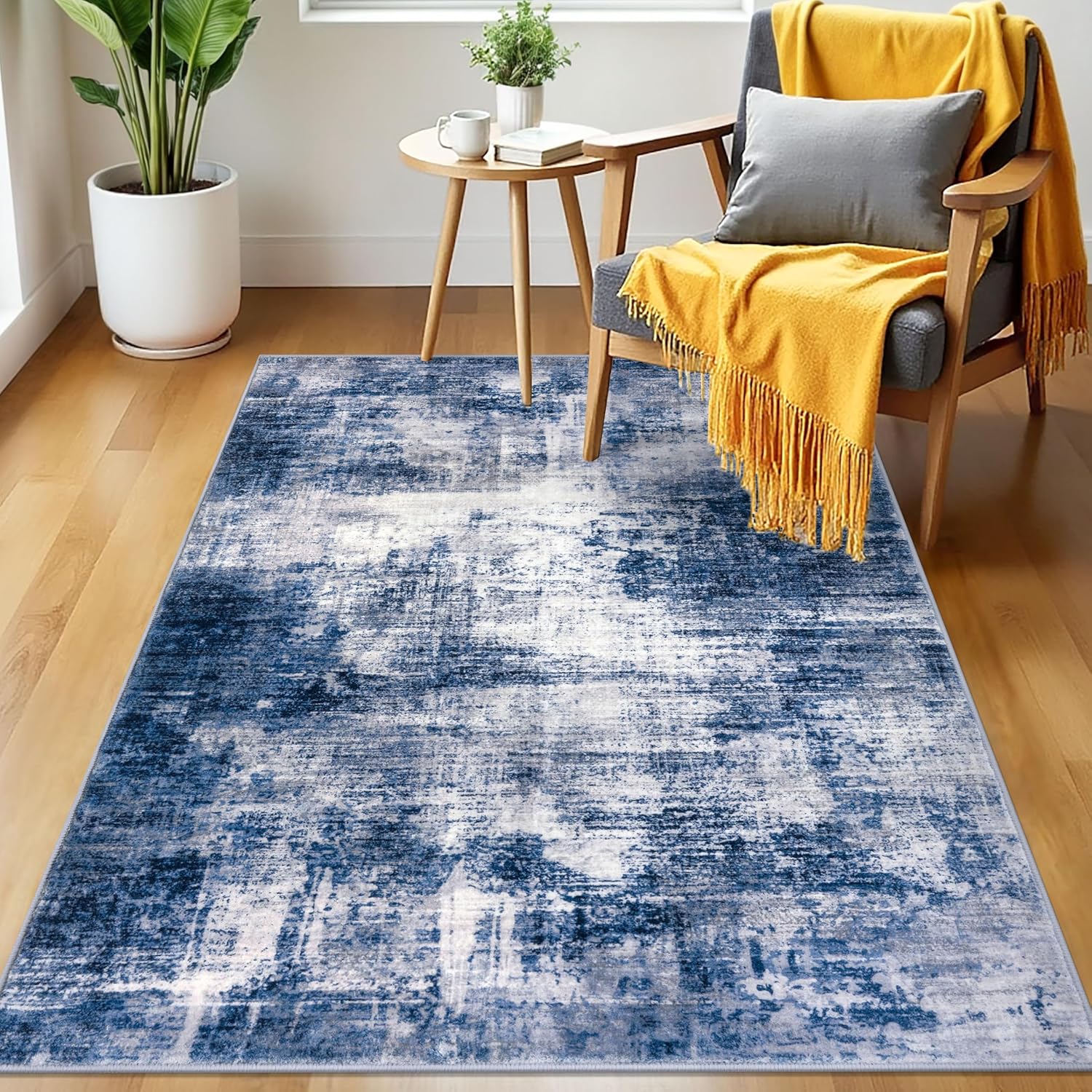 3x5 Ft Abstract Area Rug
