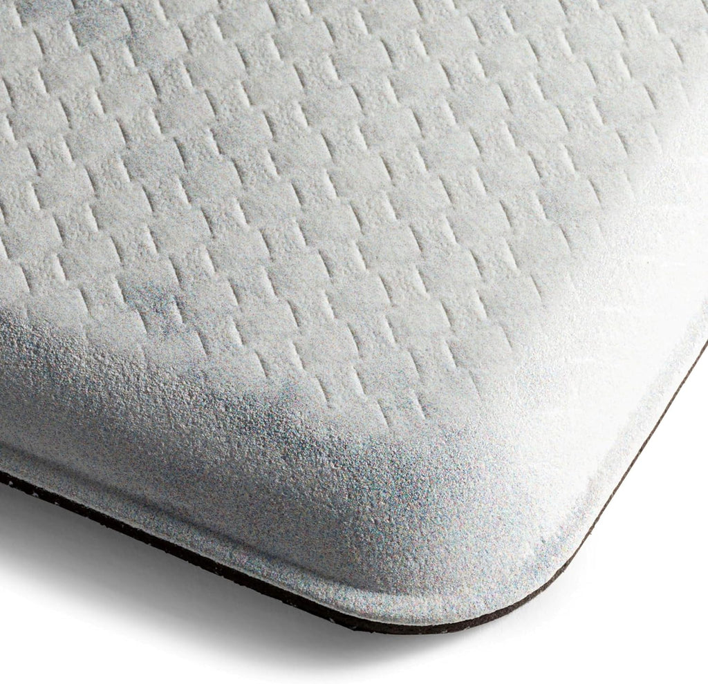 Marble White Anti Fatigue Kitchen Mat 18"x30"