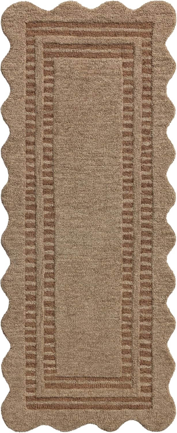 5' x 7'6" Area Rug in Mocha/Clay