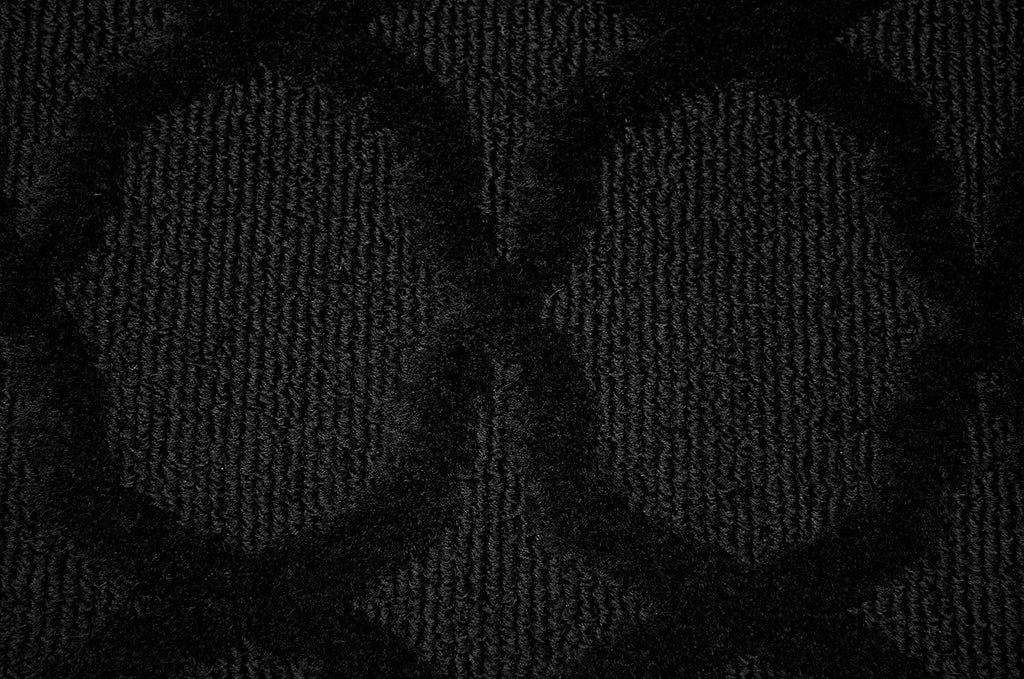 Black 4' x 6' Non-Slip Area Rug