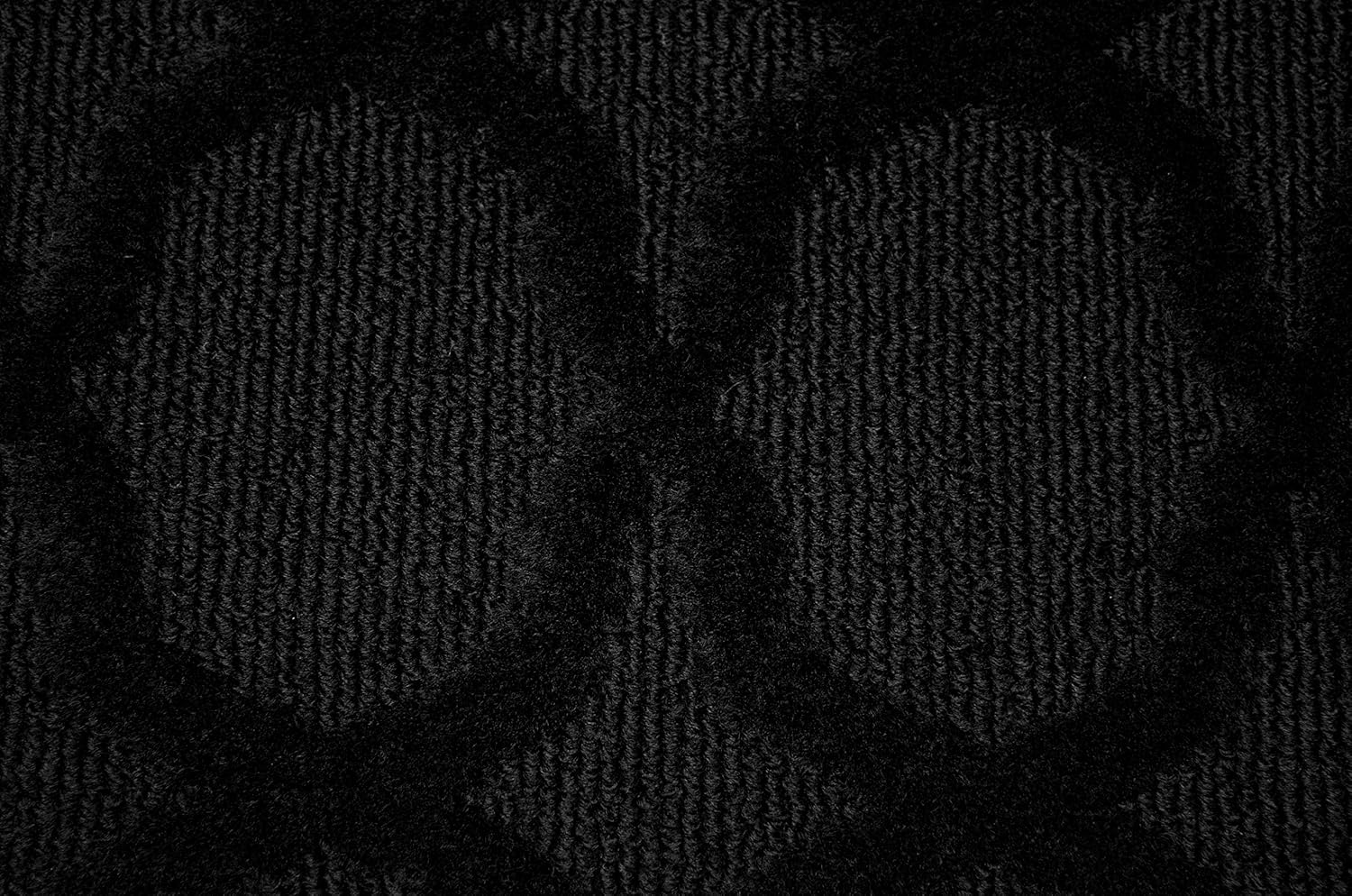 Black 4' x 6' Non-Slip Area Rug