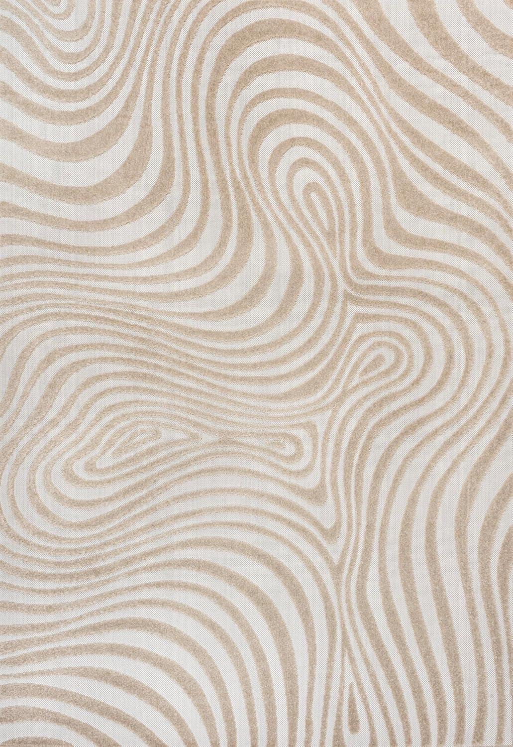 3x5 Beige/Cream Indoor/Outdoor Area Rug