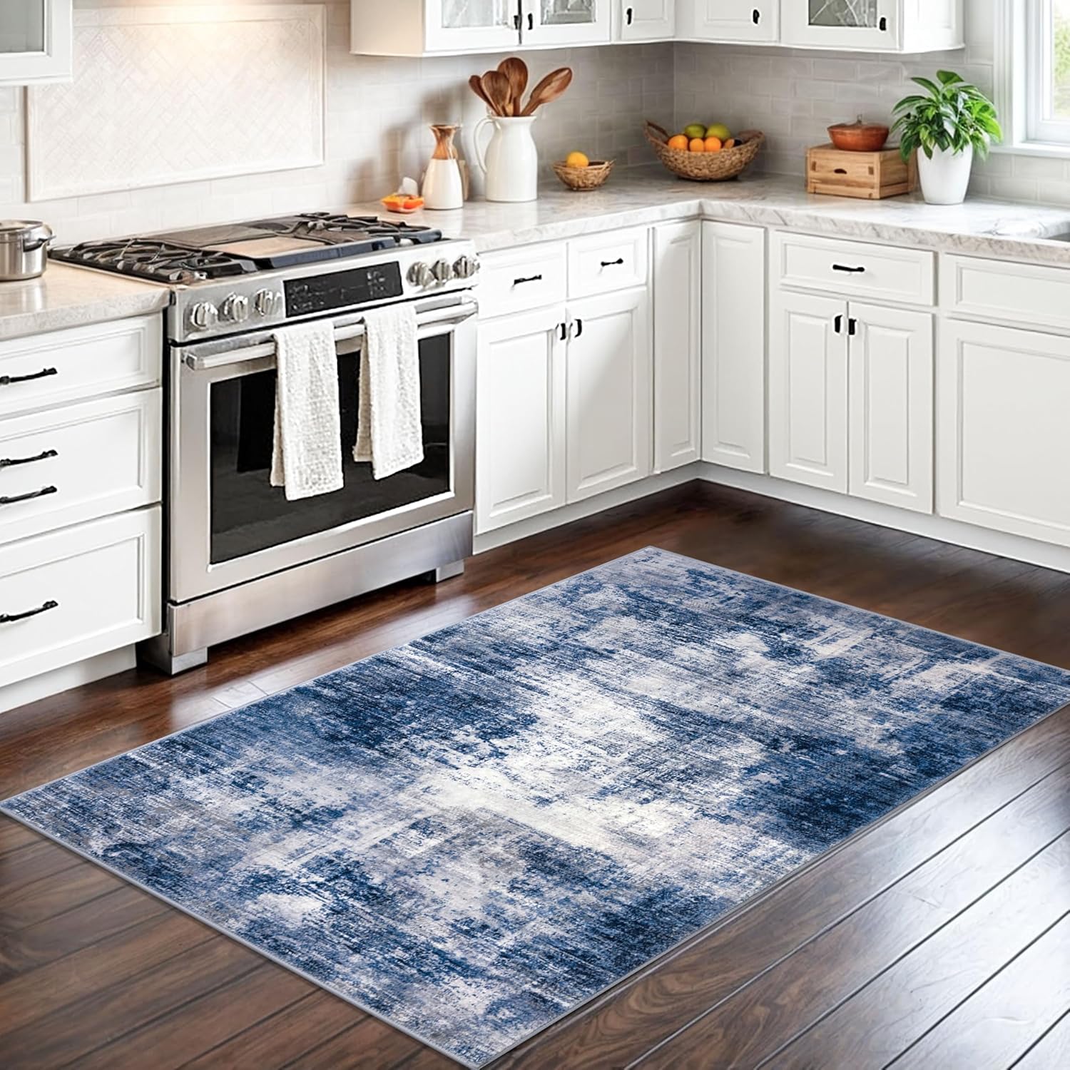 3x5 Ft Abstract Area Rug