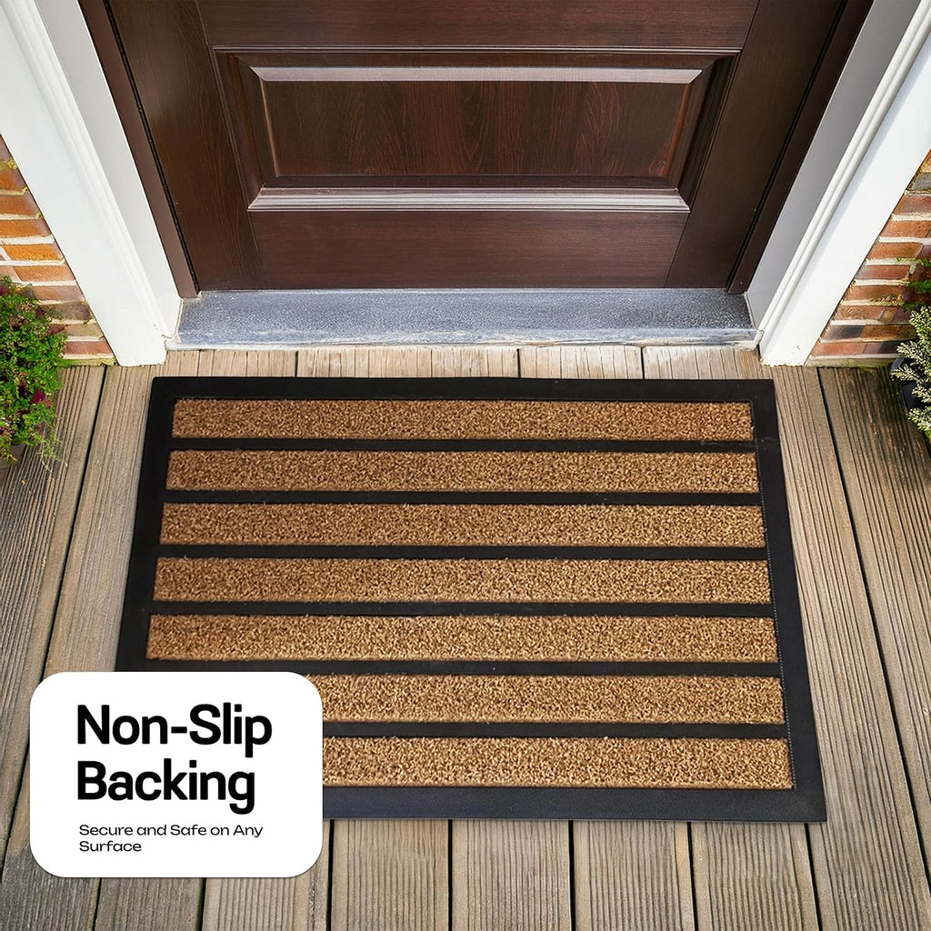 30"x17" Light Brown Door Mat