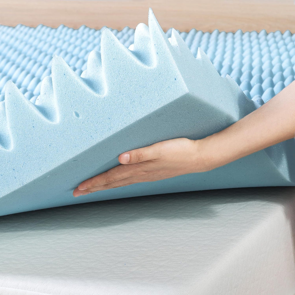 King Mattress Topper with Cooling Gel