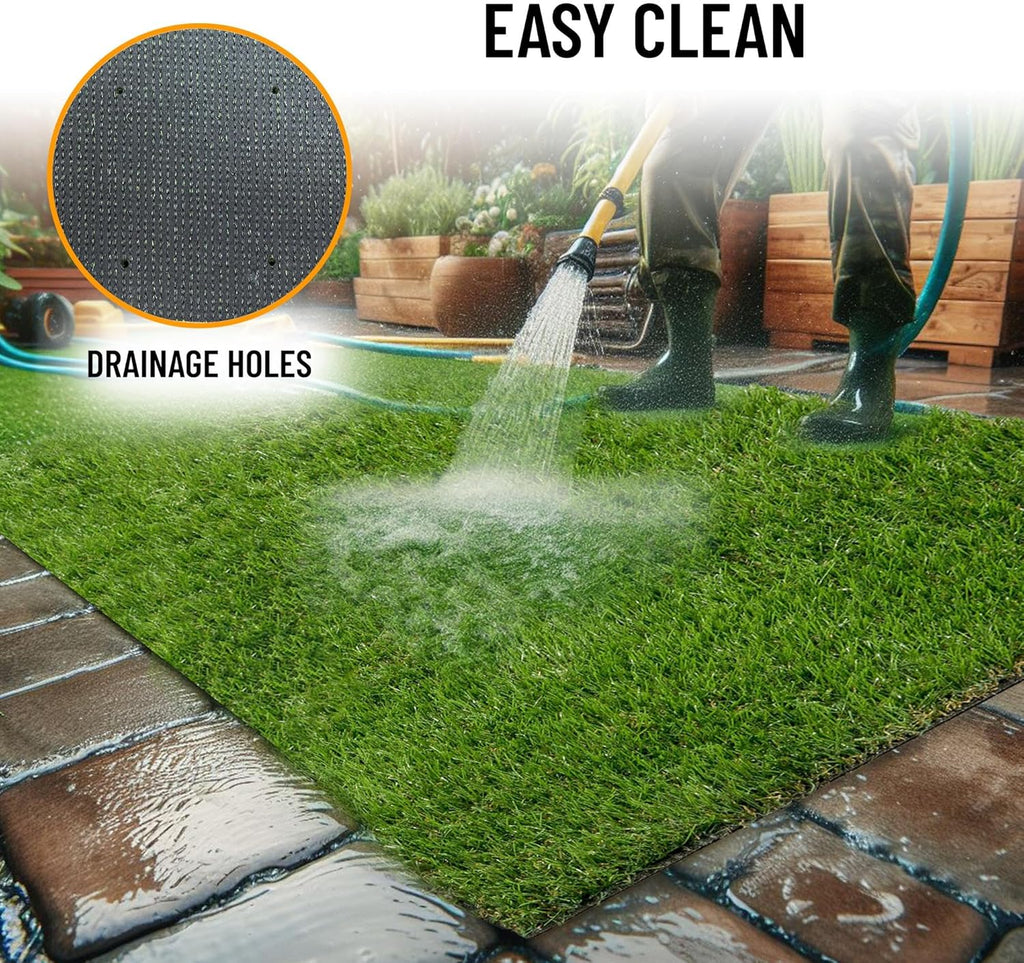 Artificial Grass Runner Rug 4x7