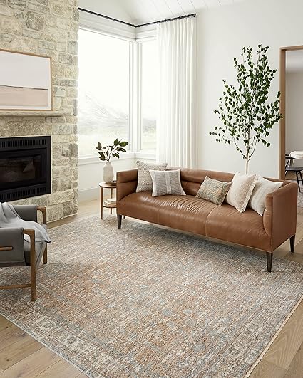 Runner Rug 2'7" x 8' Sand/Sky