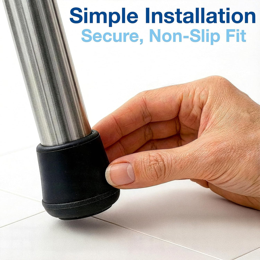 1" Rubber Leg Tips Set of 4