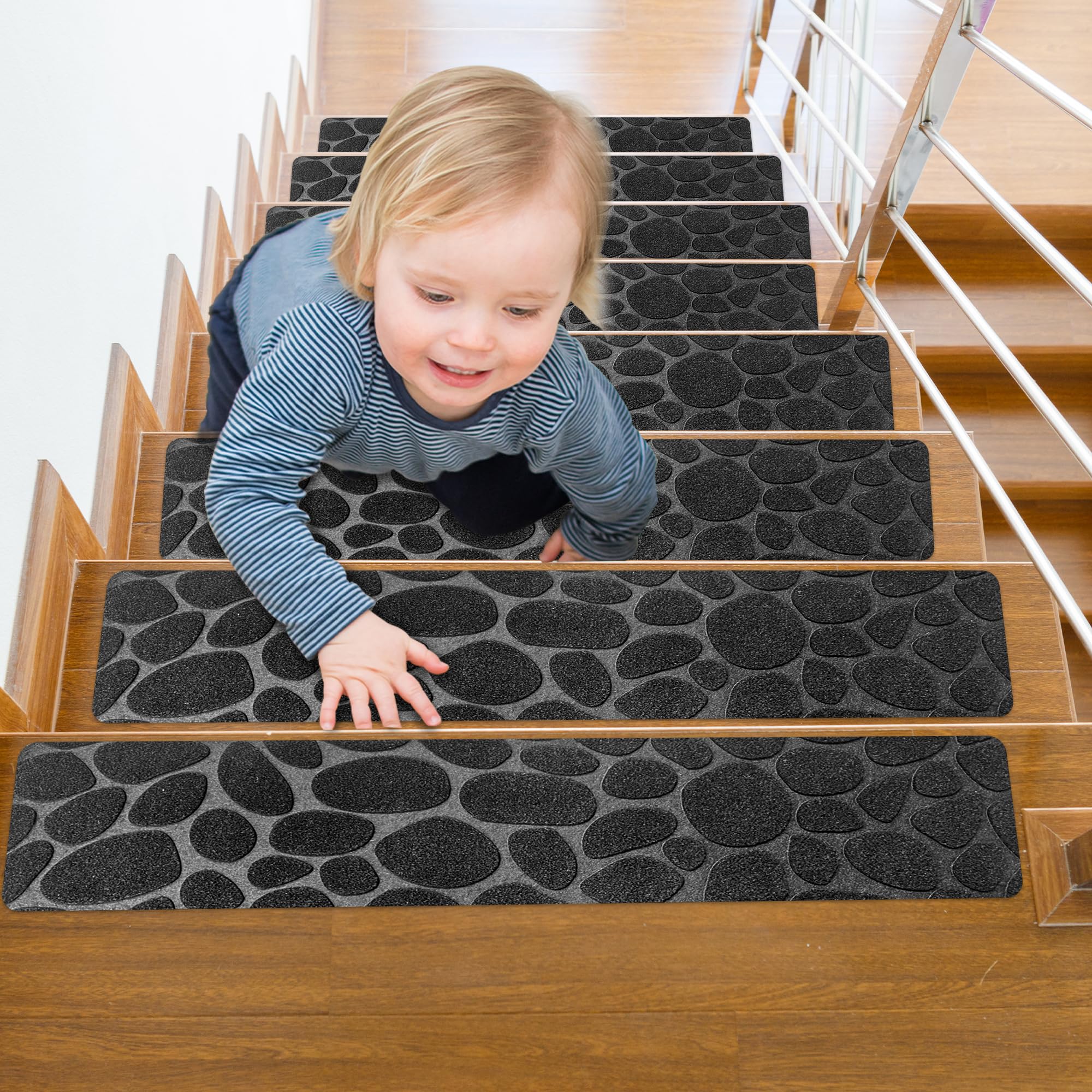 Self Adhesive Stair Treads 30"x8" - 15 Pack