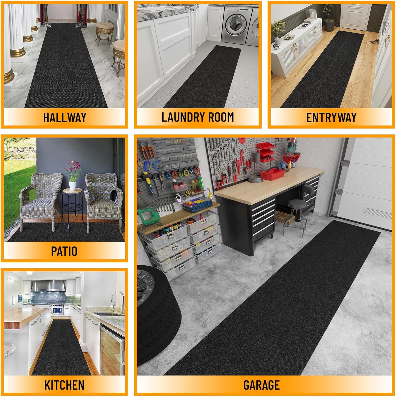 Commercial 2'x5' Entry Mat for High Traffic