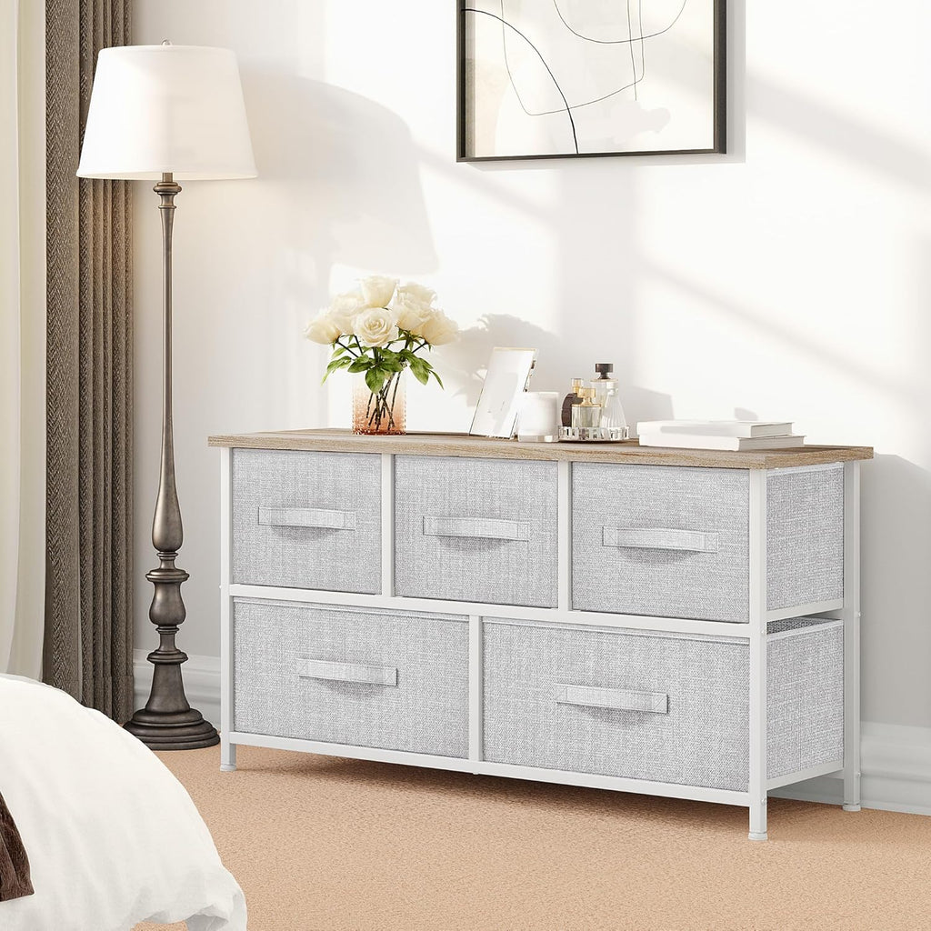 5-Drawer Fabric Storage Dresser