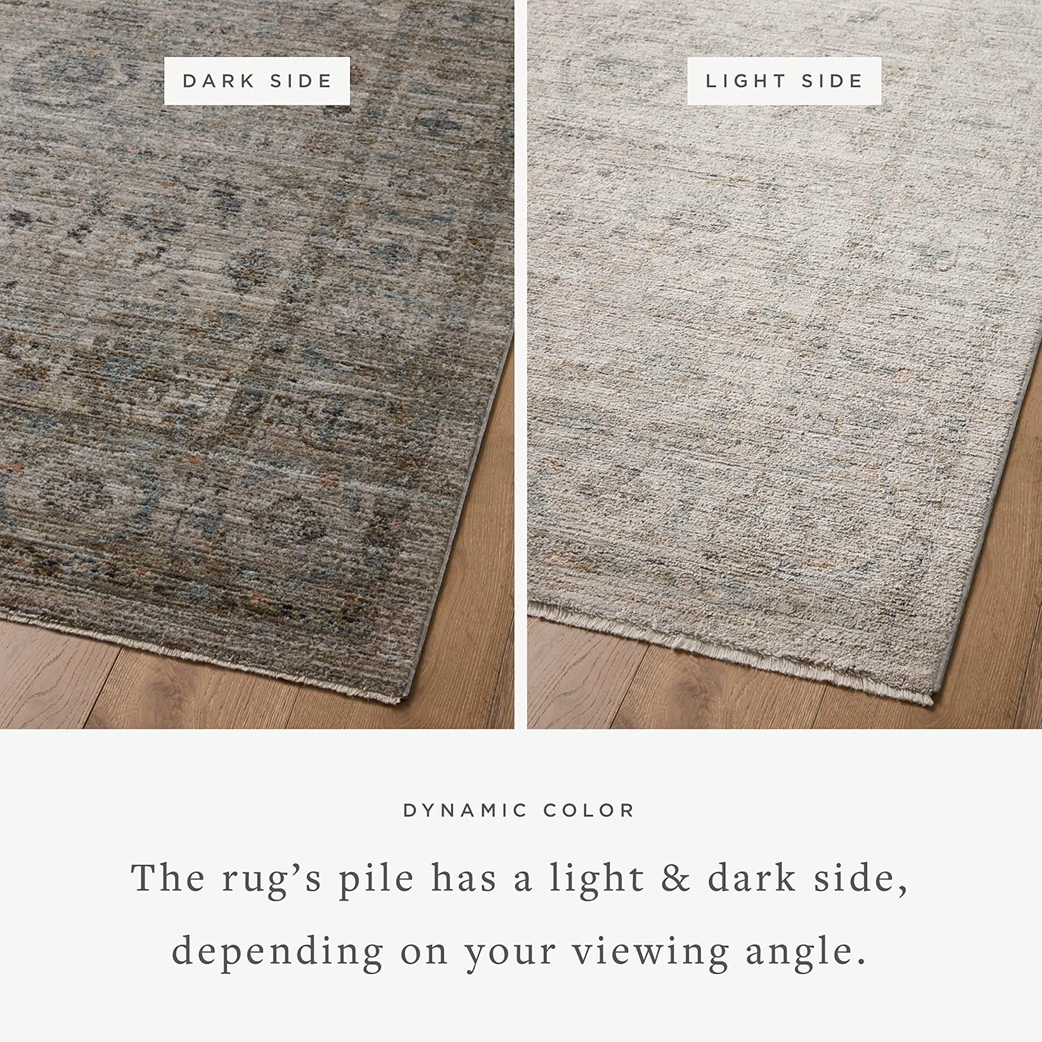 Accent Rug 27" x 46" Beige/Mist