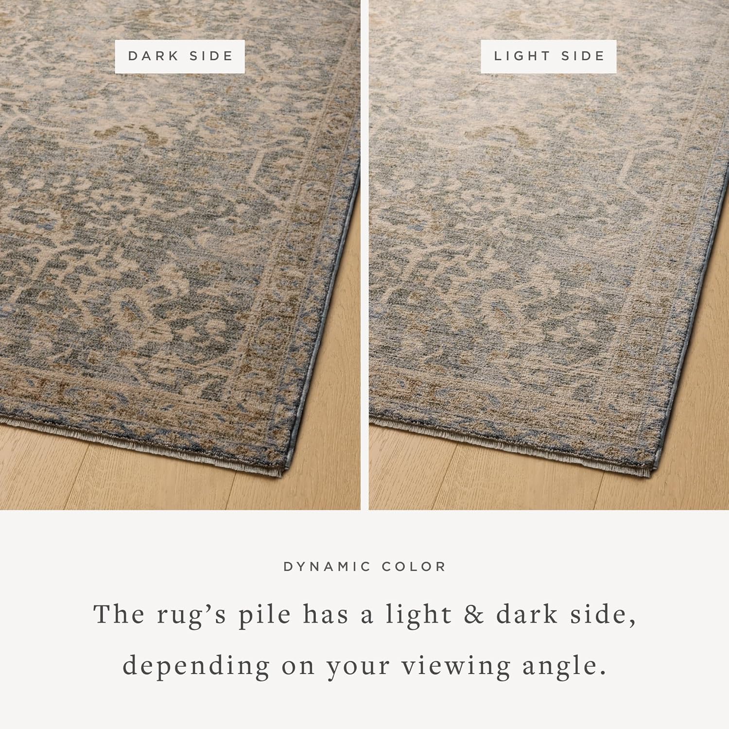 2'x3' Blue/Natural Accent Rug