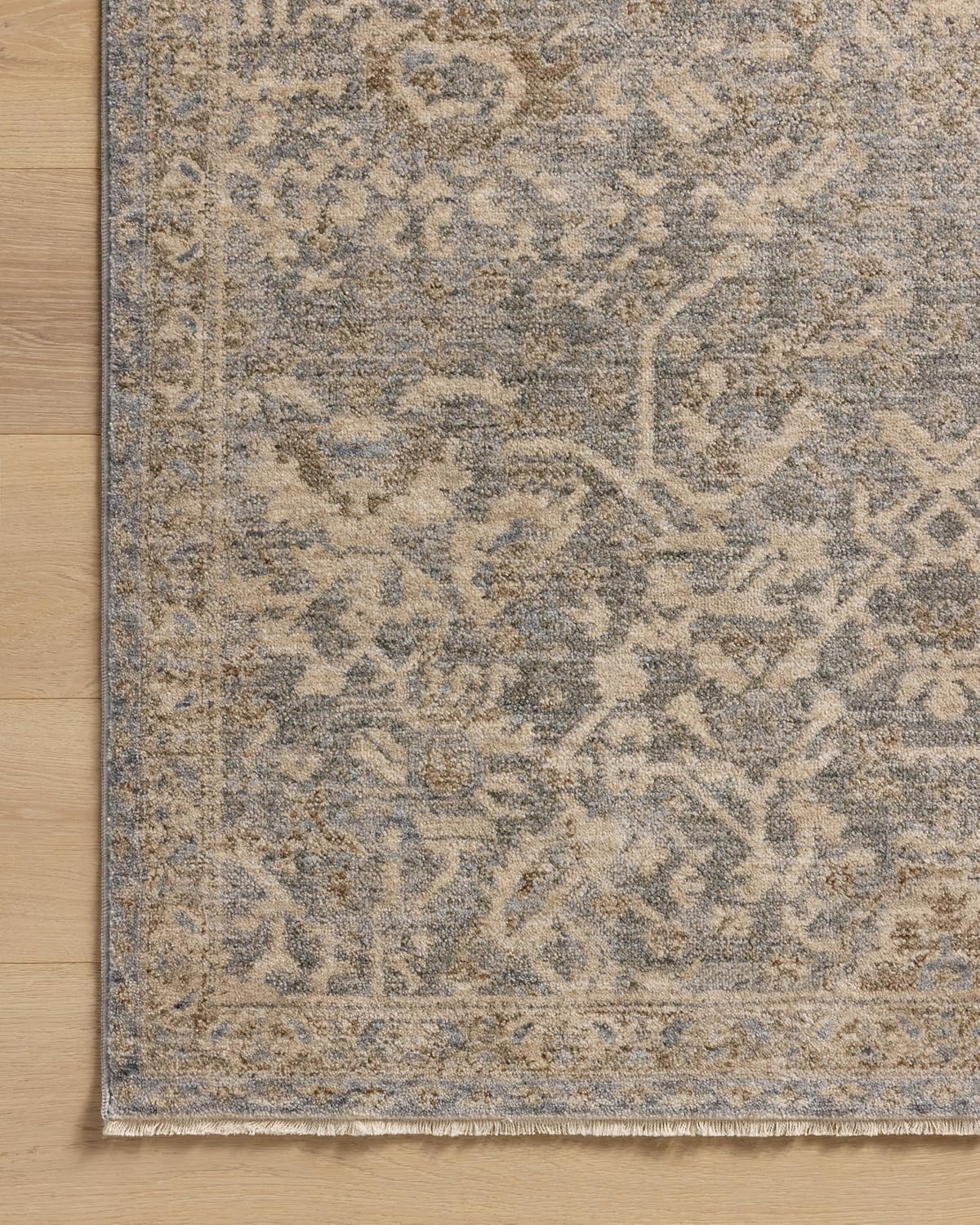 2'x3' Blue/Natural Accent Rug