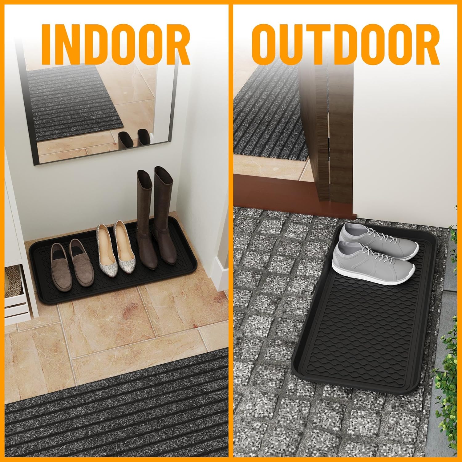 15" x 30" Waterproof Multi-Purpose Boot Tray