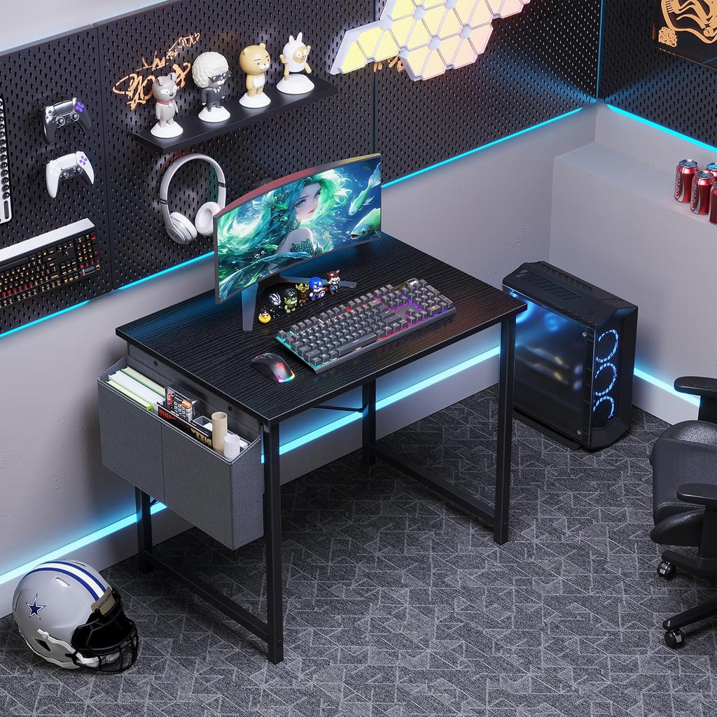 31" Computer Desk with Storage Bag