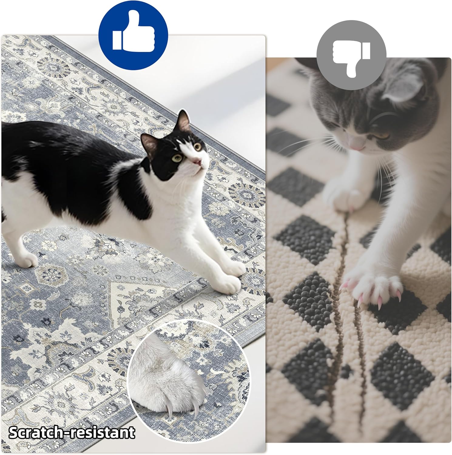 2x4 Washable Kitchen Sink Rug