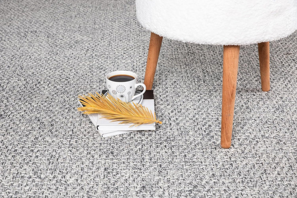 9x12 Easy Jute Indoor Outdoor Gray Rug