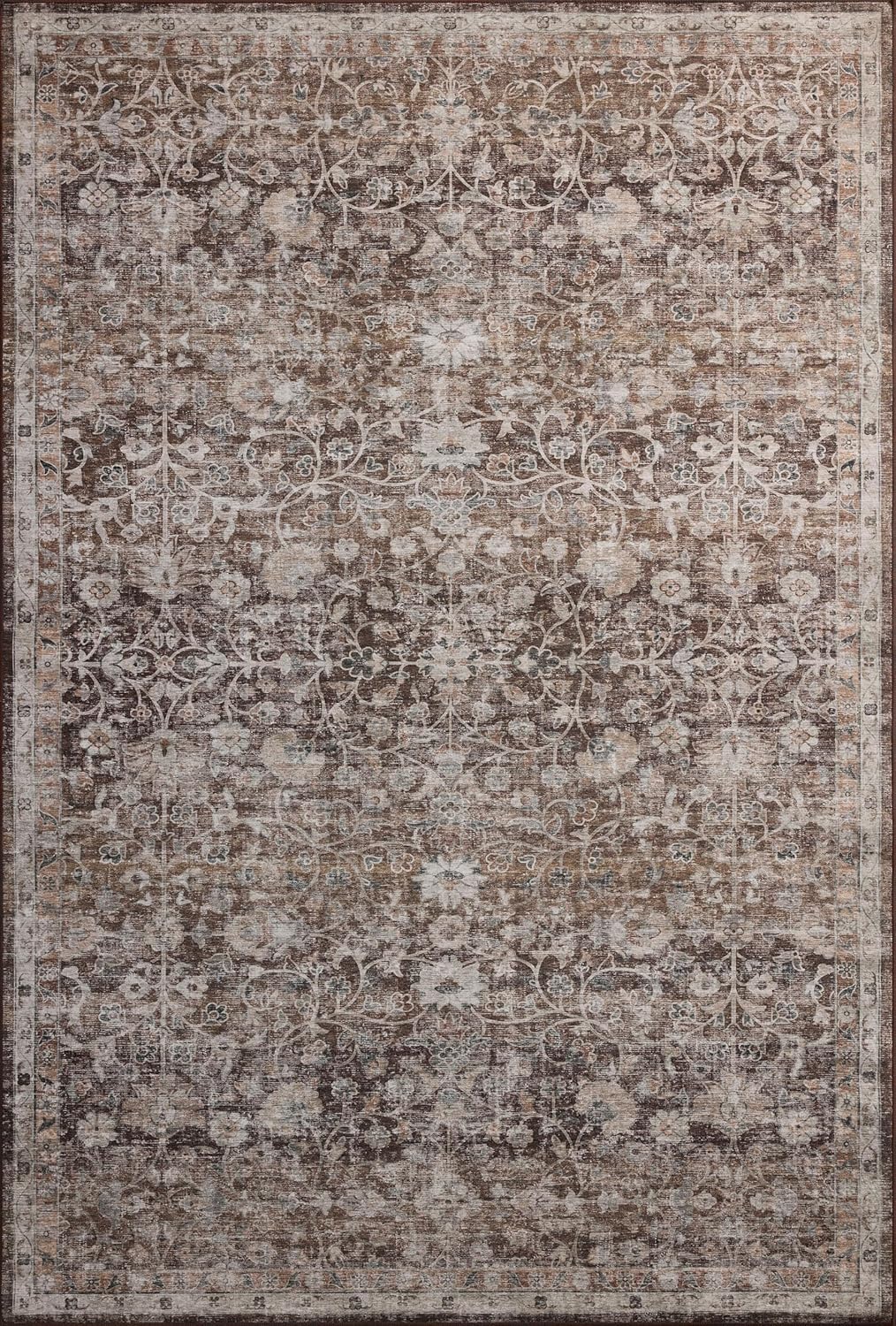 2'x5' Earth/Natural Accent Rug