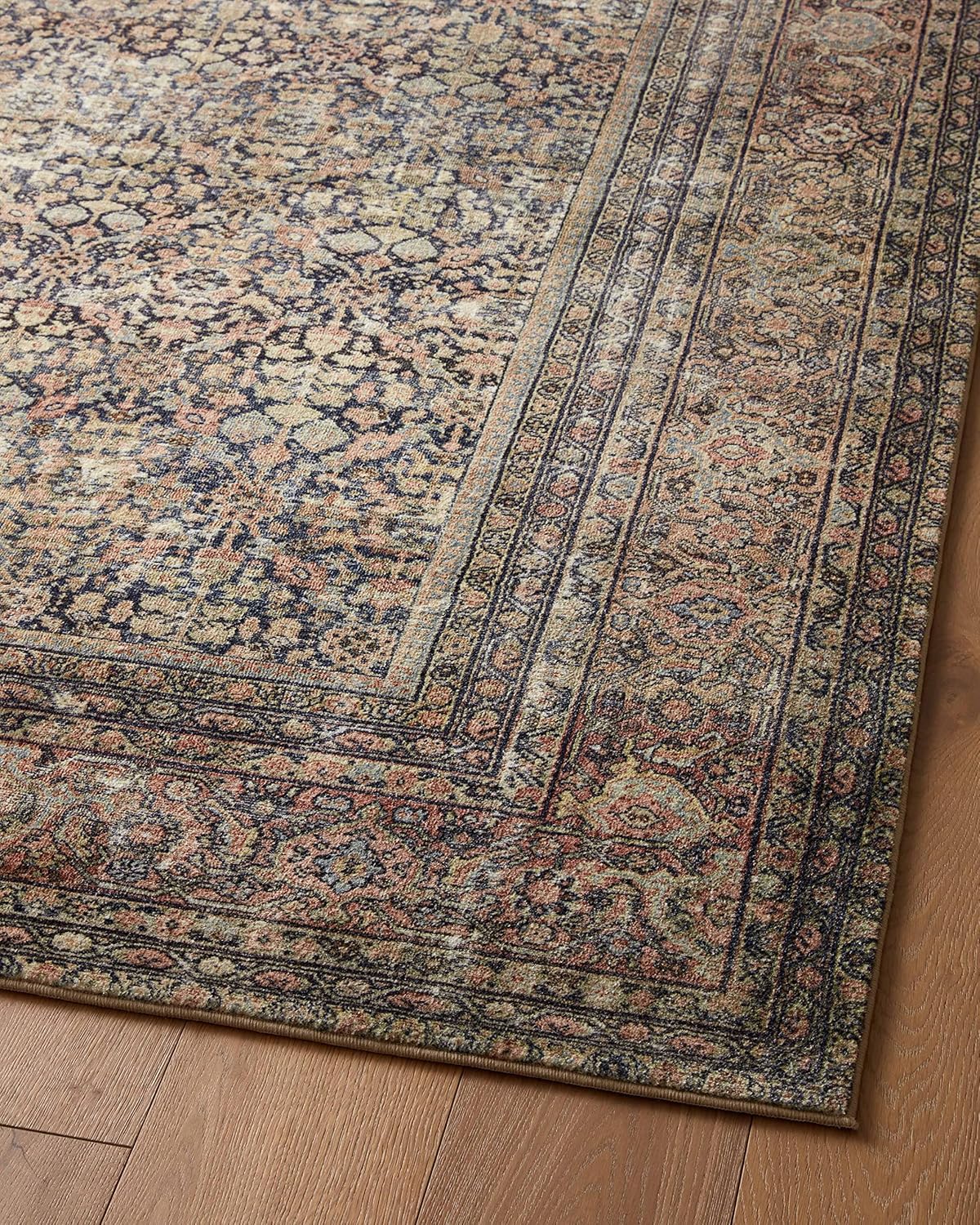 2'x5' Vintage Inspired Accent Rug
