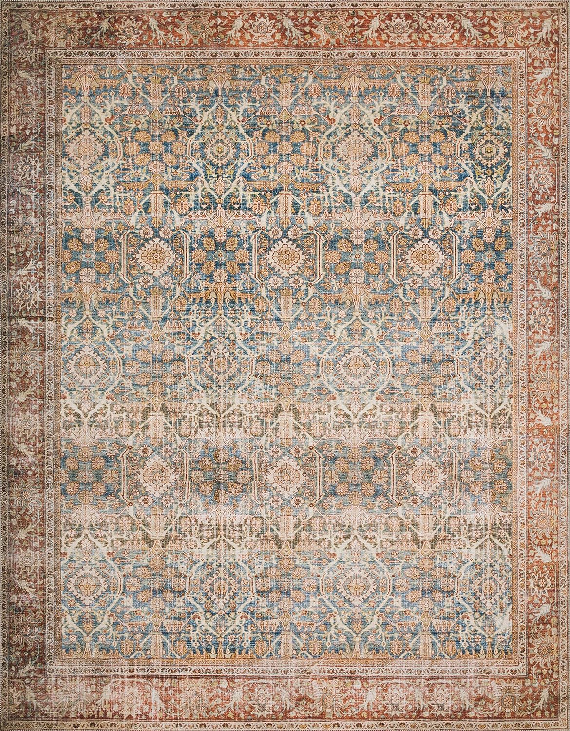 9'x12' Vintage Inspired Area Rug