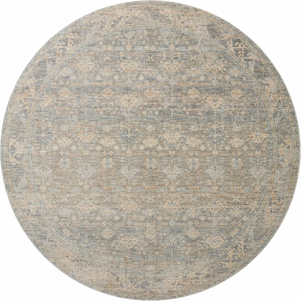 2' x 3' Sky/Beige Accent Rug