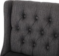 Contemporary Wingback Barstools (Set of 2)