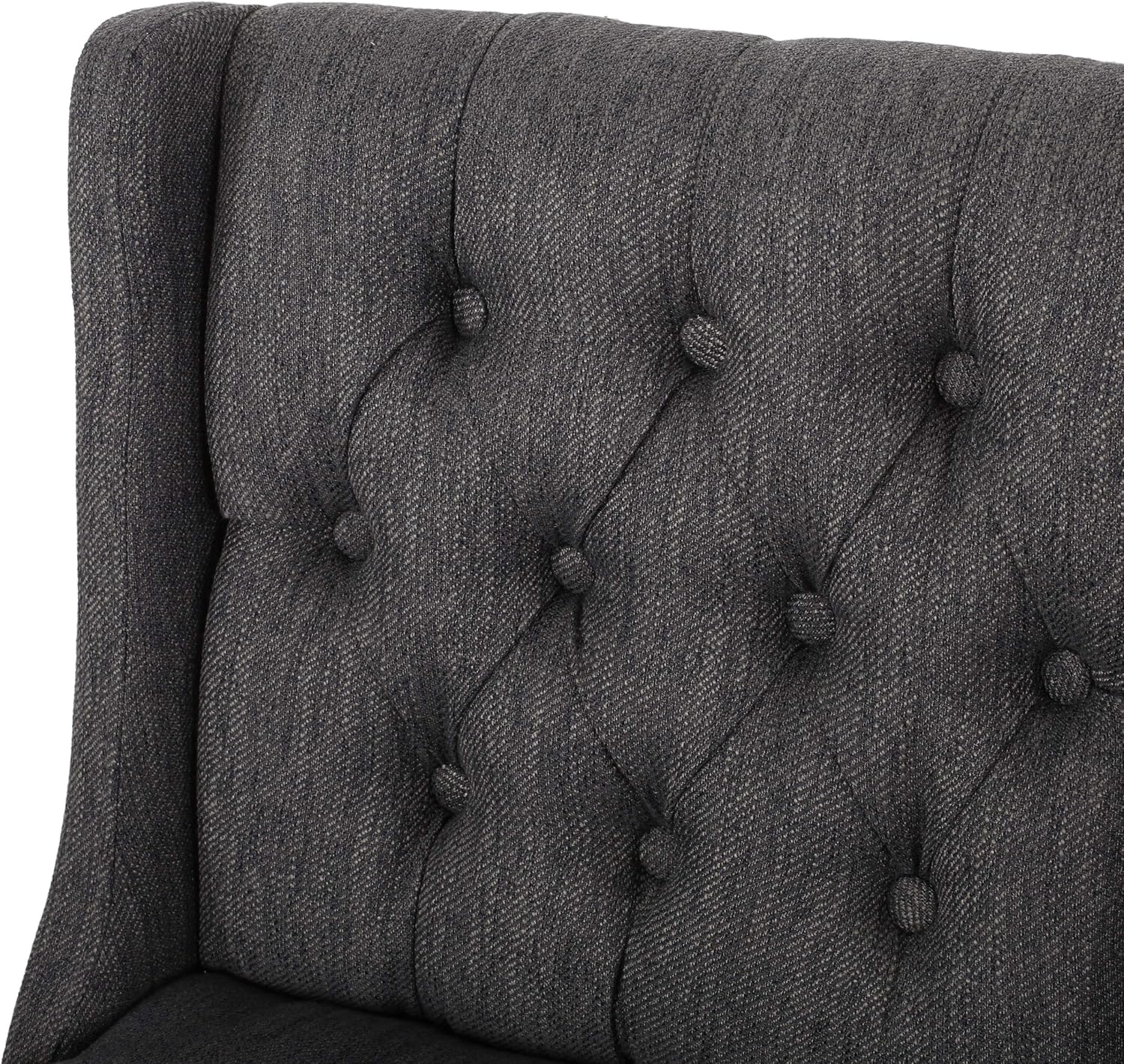 Contemporary Wingback Barstools (Set of 2)