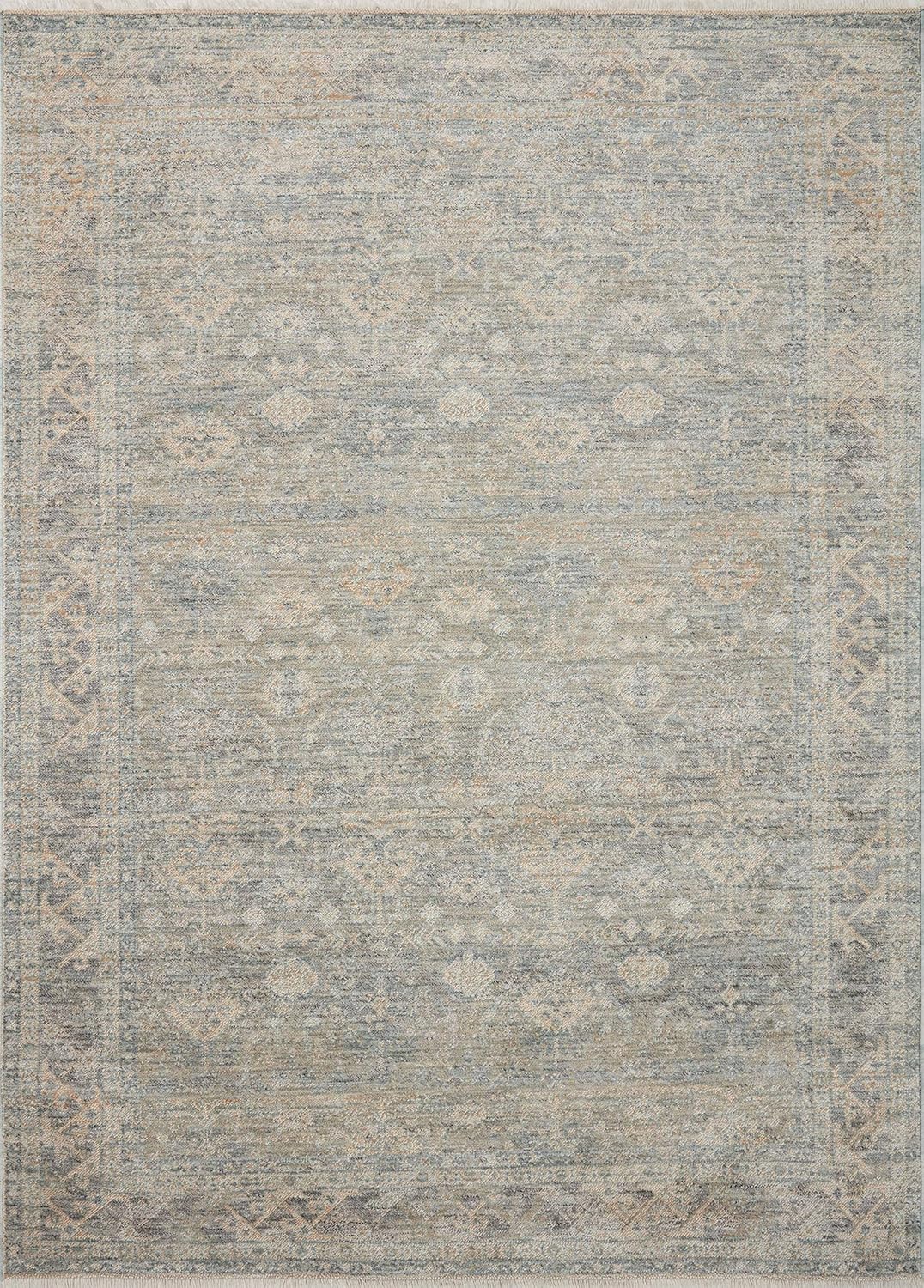 2' x 3' Sky/Beige Accent Rug