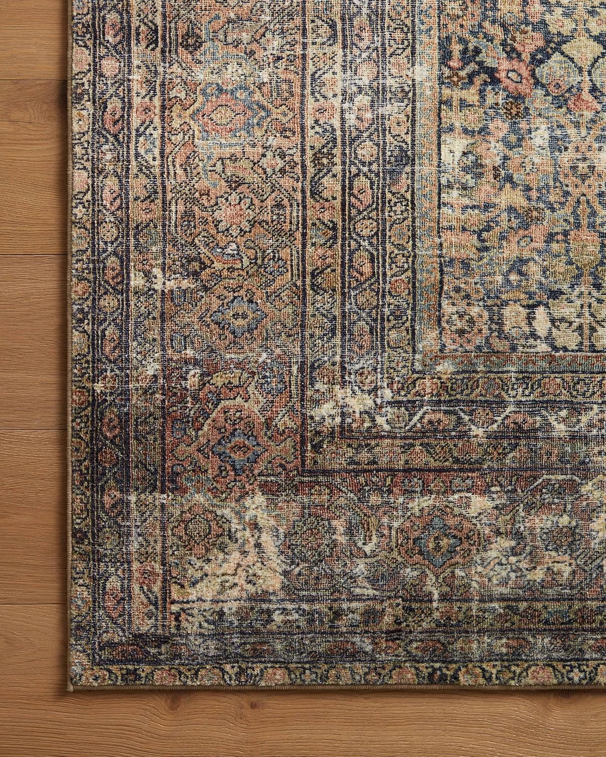 2'x5' Vintage Inspired Accent Rug