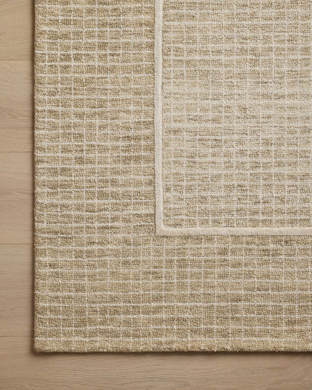 3'6" x 5'6" Accent Rug - Wheat & Ivory