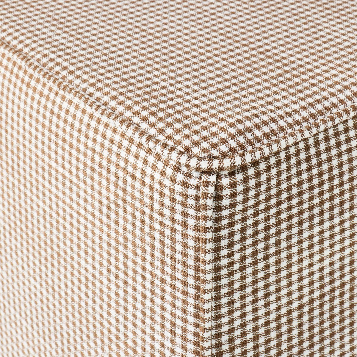 Lynwood Square Upholstered Cube Ottoman