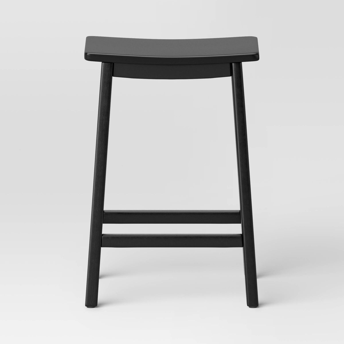 Counter Height Barstool - All Wood, Natural