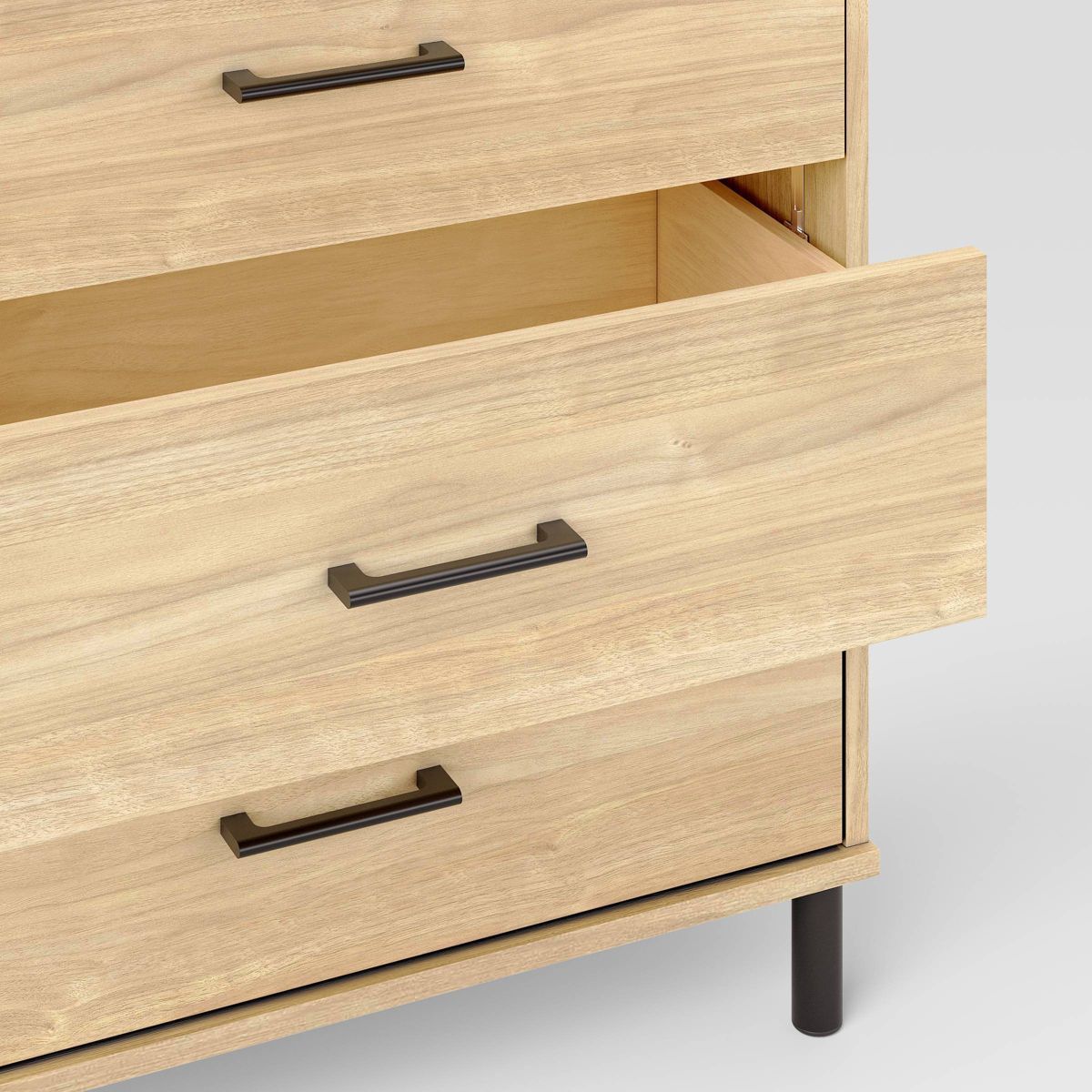 New Mixed Material 4-Drawer Dresser 40"Hx32.2"Wx19.5"D