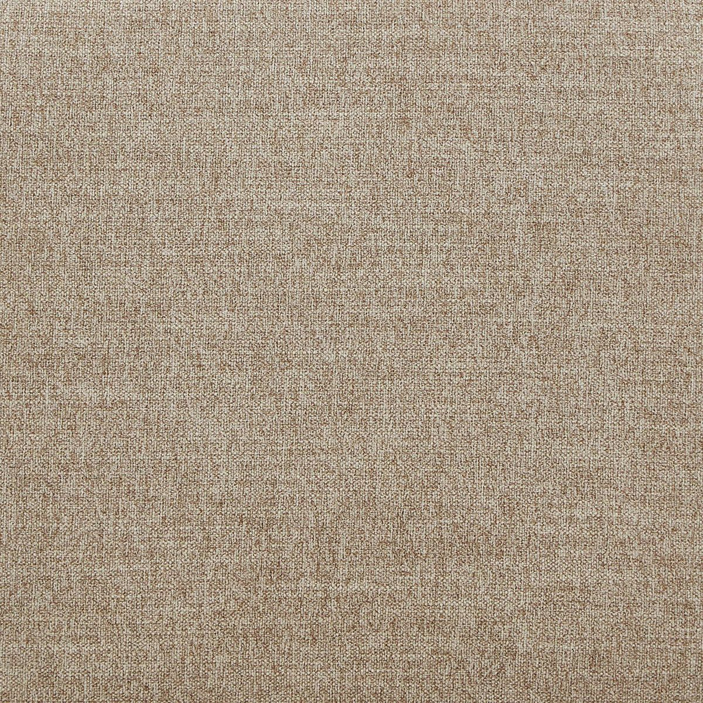 Set of 2 Walnut Finish Cocoa Fabric Dining Chairs