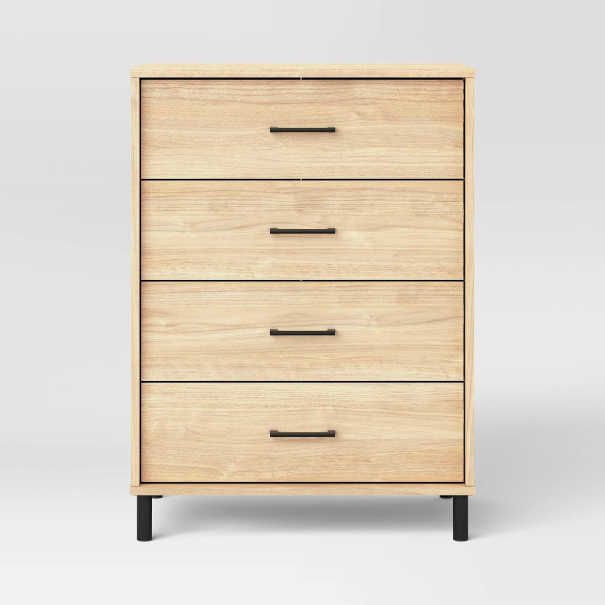 New Mixed Material 4-Drawer Dresser 40"Hx32.2"Wx19.5"D