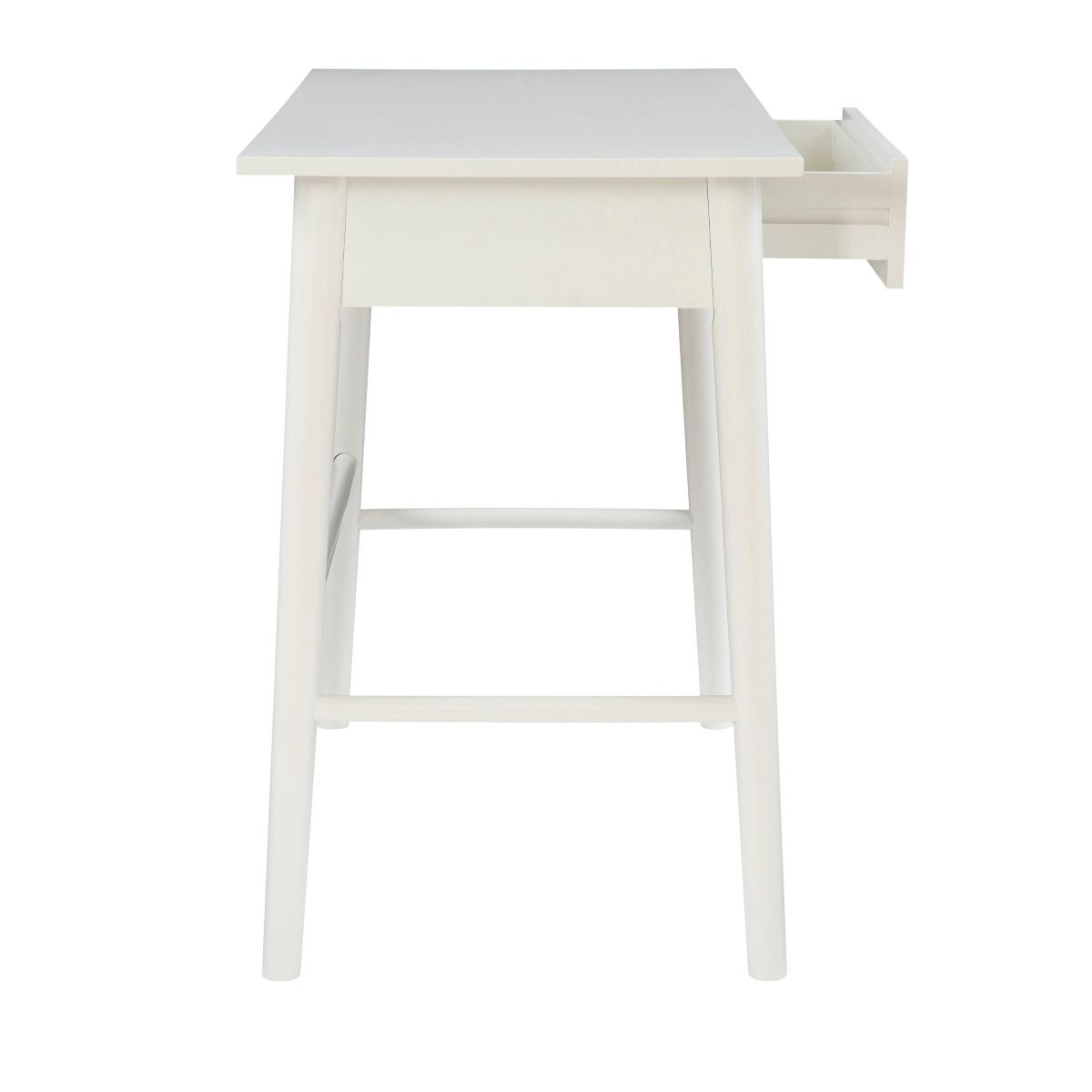 New Mid-Century Modern Desk with Storage 42"W