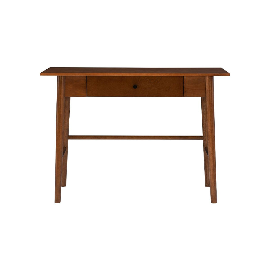 New Mid-Century Modern Desk with Storage 42"W