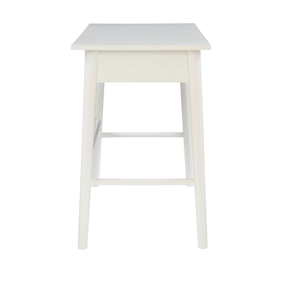 New Mid-Century Modern Desk with Storage 42"W