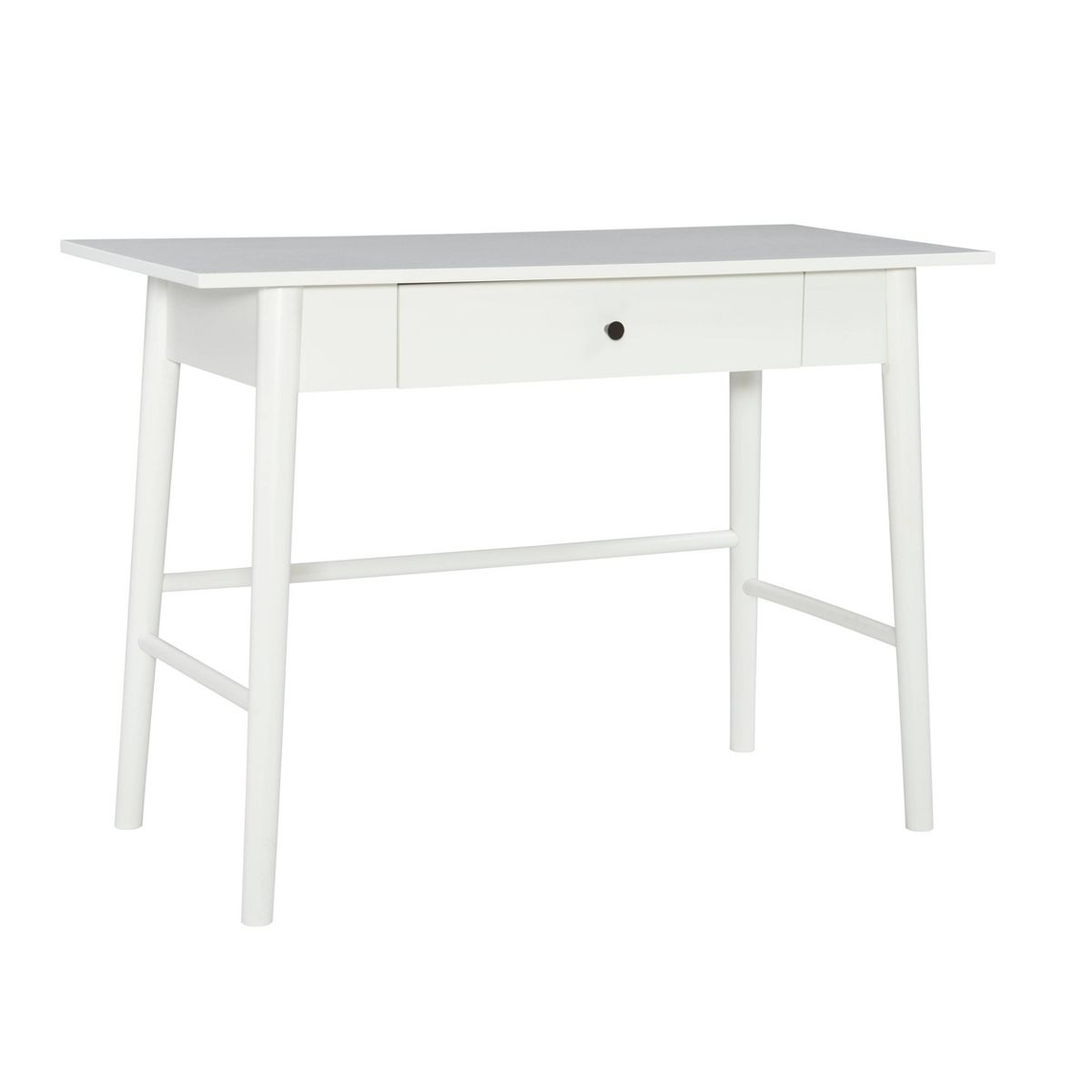 New Mid-Century Modern Desk with Storage 42"W