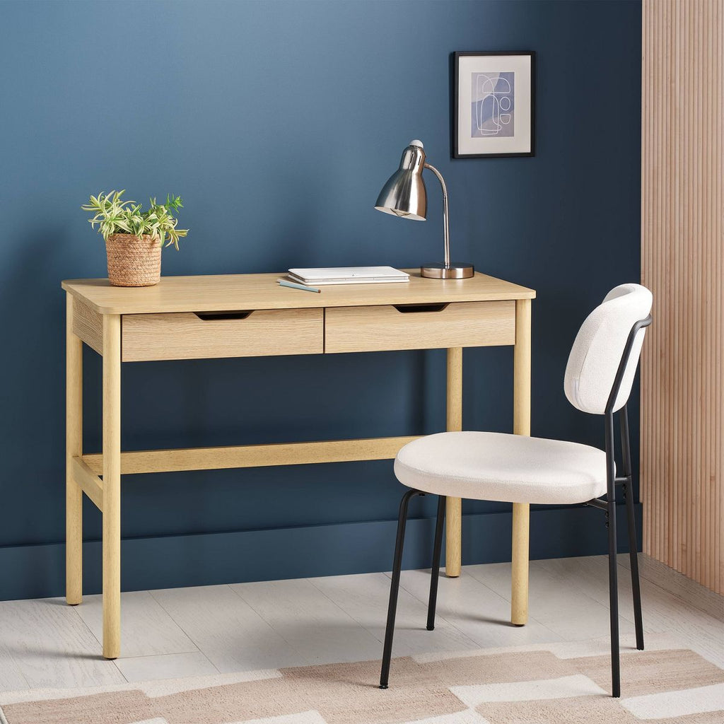 Scandi Desk with Drawers 40"x20"