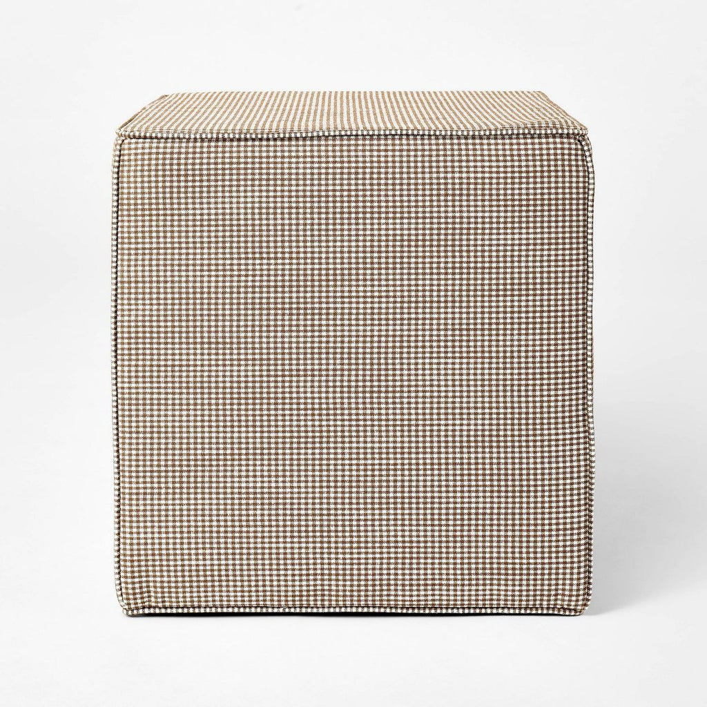 Lynwood Square Upholstered Cube Ottoman