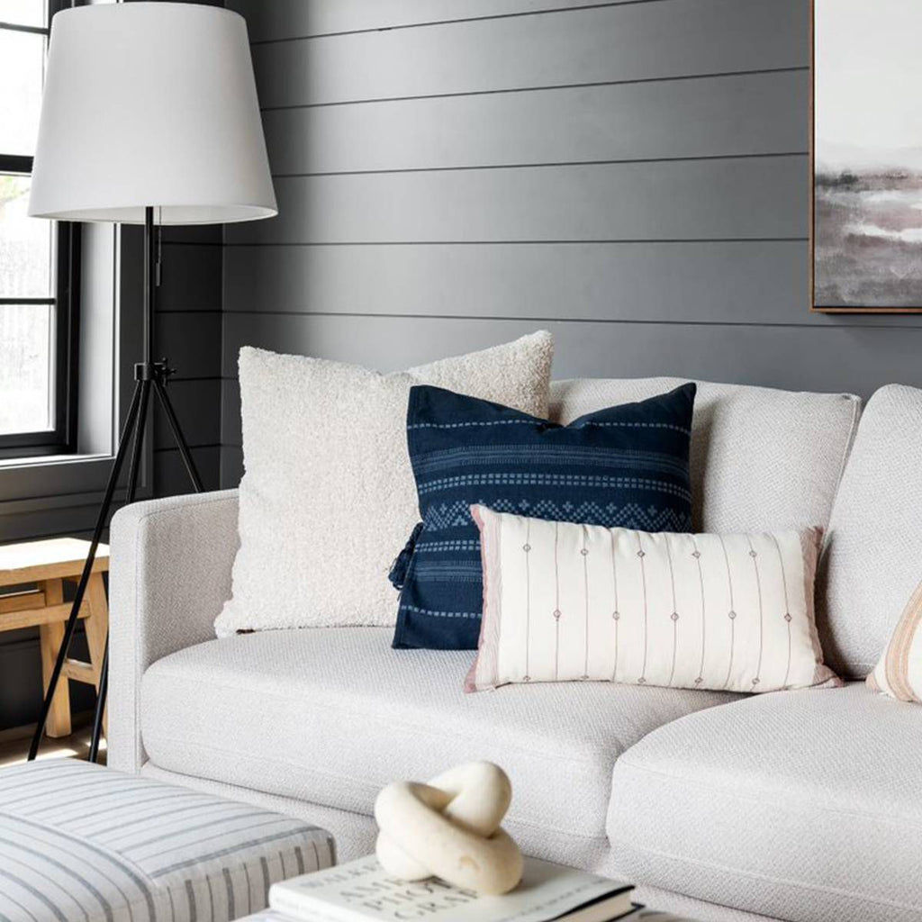 Lynwood Square Upholstered Cube Ottoman