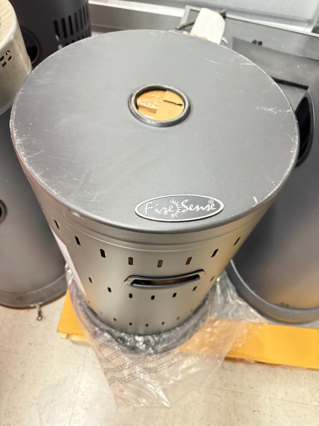 Gray Patio Heater