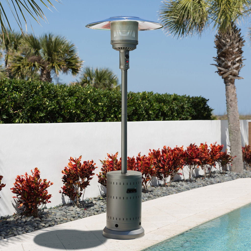 Gray Patio Heater