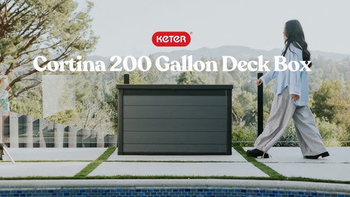 200 Gallon Large Deck Box Storage